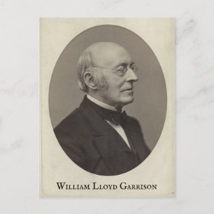 William Lloyd Garrison Postkarte
