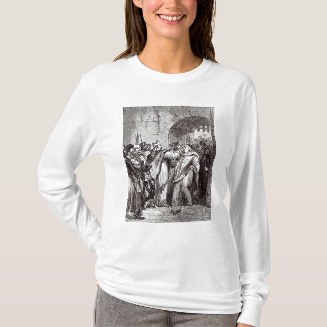 William Longchamp und Hugh de Pudsey T-Shirt (Vorderseite)