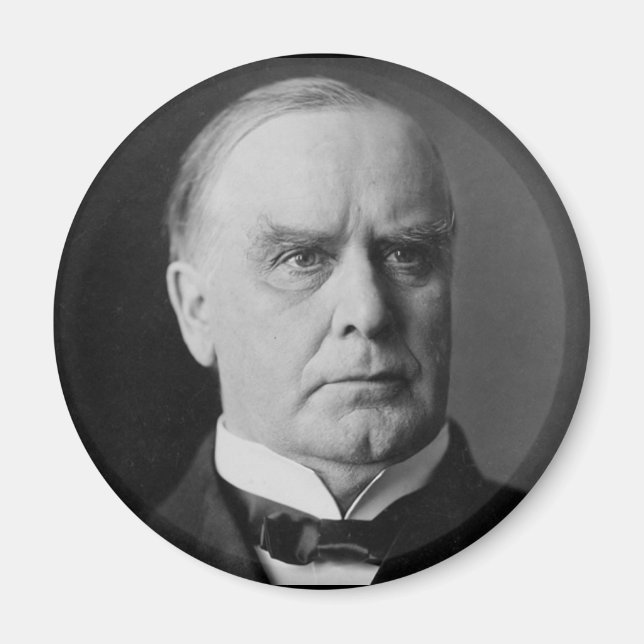 William Mckinley 25 Magnet (Vorne)