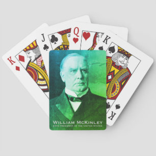 William McKinley, 25. Präsident der Vereinigten St Spielkarten
