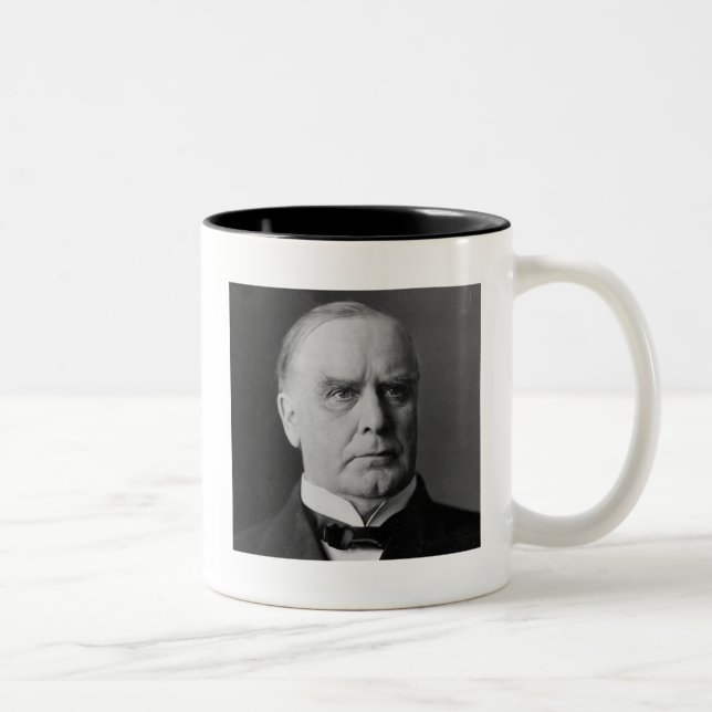 William Mckinley 25 Zweifarbige Tasse (Rechts)