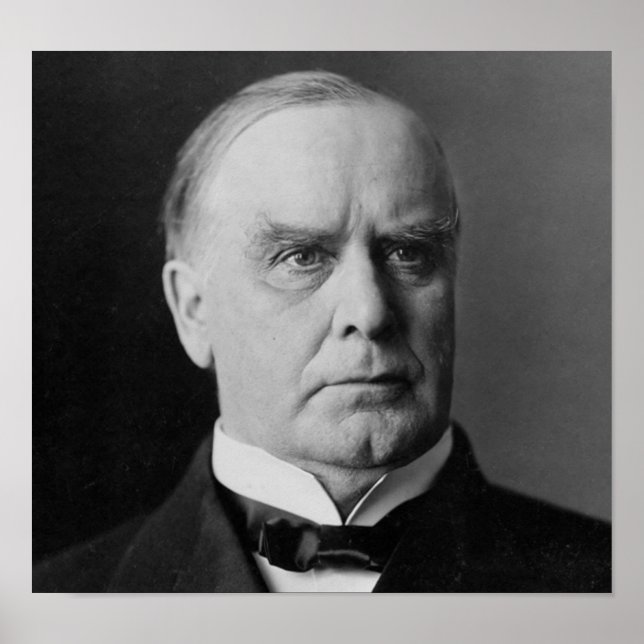 William Mckinley Poster (Vorne)