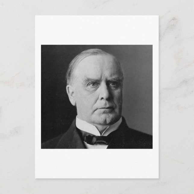 William Mckinley Postkarte (Vorderseite)
