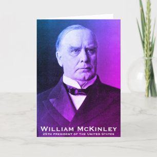 William McKinley, Präsident Politics der Vereinten Dankeskarte