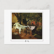 William Merritt Chase #330 - Fine Art Postcard