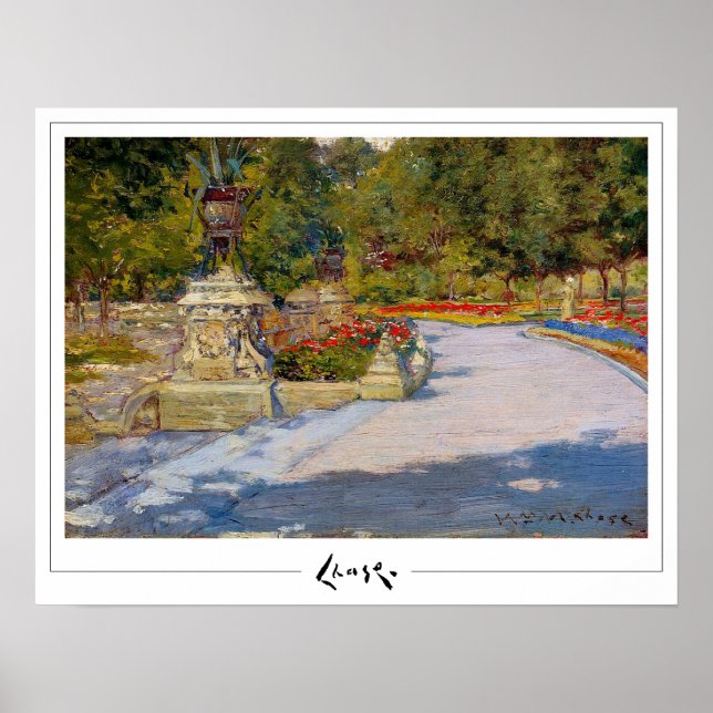 William Merritt Chase Zedign Art Poster #177 (Vorne)