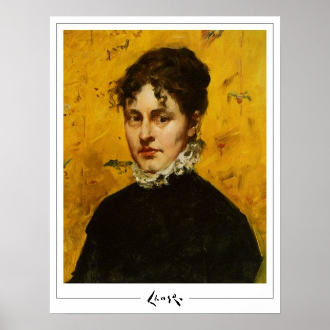 William Merritt Chase Zedign Art Poster #240 (Vorne)