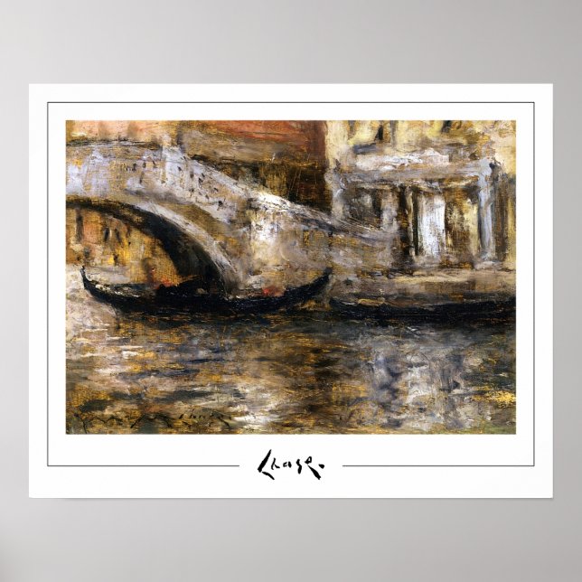 William Merritt Chase Zedign Art Poster #313 (Vorne)