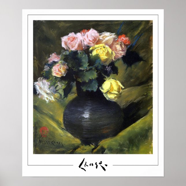 William Merritt Chase Zedign Art Poster #47 (Vorne)