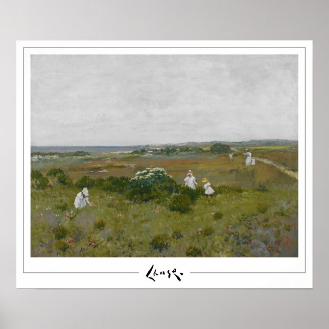 William Merritt Chase Zedign Art Poster #56 (Vorne)