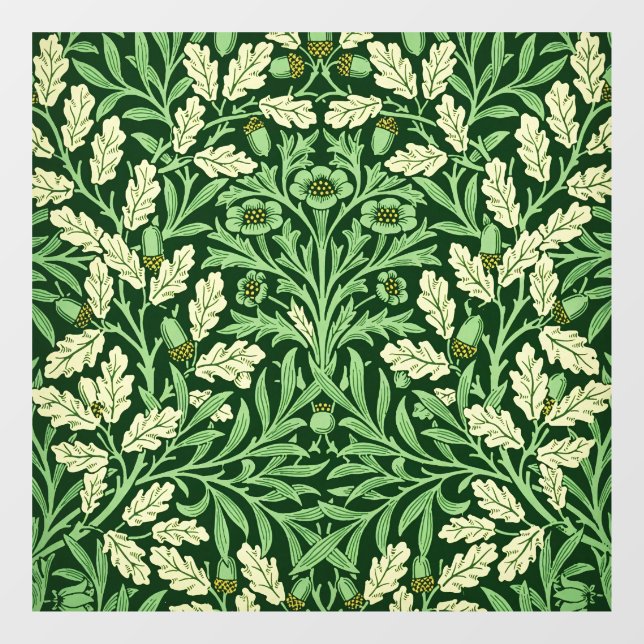 William Mirrors Acorns & Oak Leaves Spring Garden Fensteraufkleber (Blatt)