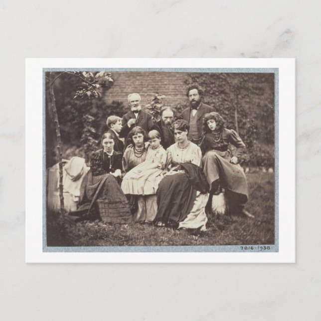 William Morris (1834-96) Sir Edward Burne-Jones (1 Postkarte (Vorderseite)