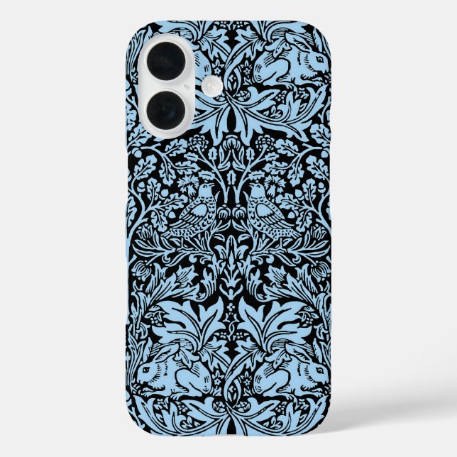 William Morris 1881 Vögel, Kaninchen-Muster Case-Mate iPhone Hülle (Rückseite)