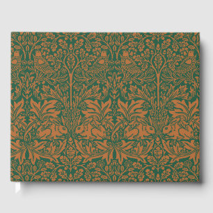 William Morris 1881 Vögel, Kaninchen-Muster Gästebuch