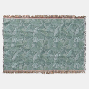 William Morris Acanthus-Blatt Tealblau-Muster Decke
