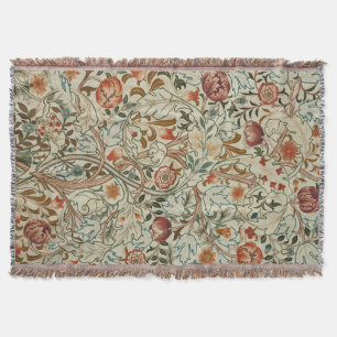 William Morris Acanthus Embroidery Muster Decke