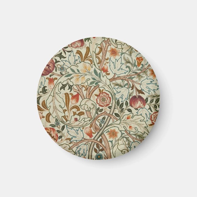 William Morris Acanthus Embroidery Muster Magnet (Vorne)