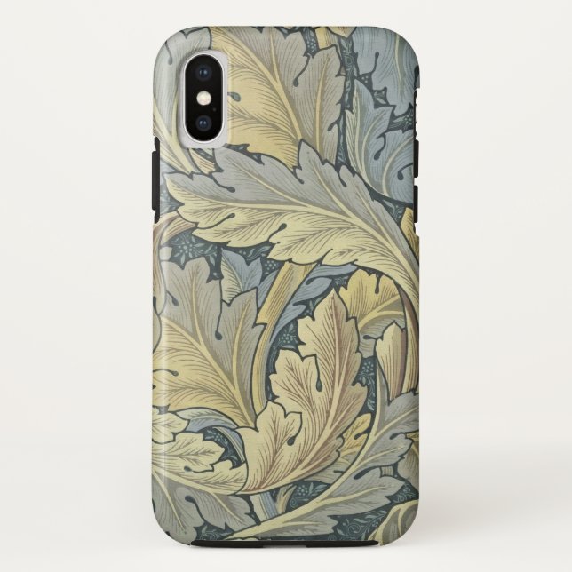 William Morris Acanthus Leaves Floral Art Nouvelle Case-Mate iPhone Hülle (Rückseite)
