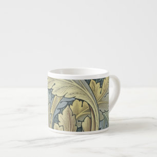 William Morris Acanthus Leaves Floral Art Nouvelle Espressotasse