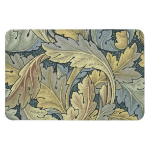 William Morris Acanthus Leaves Floral Art Nouvelle Magnet