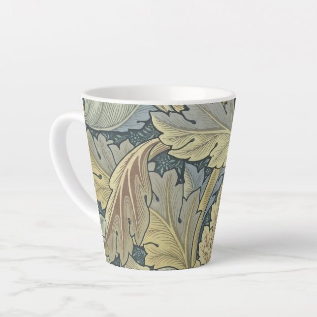 William Morris Acanthus Leaves Floral Art Nouvelle Milchtasse (Linke Ecke)