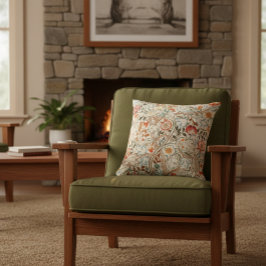 William Morris Acanthus Mission Style Accent  Kissen