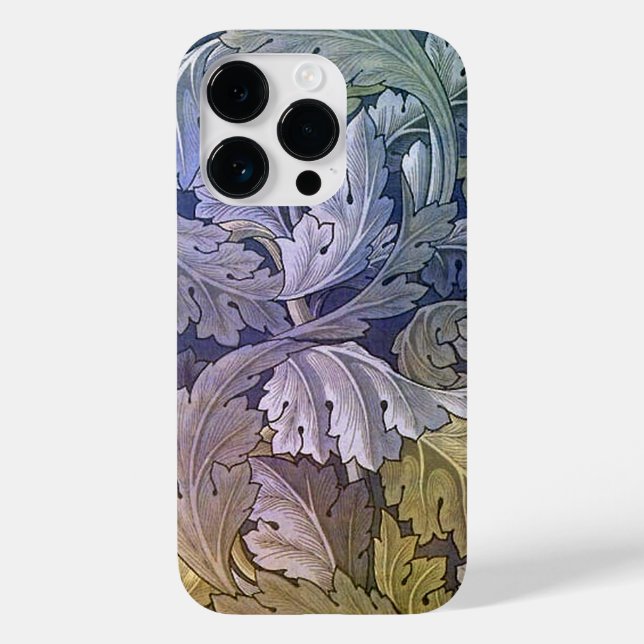 William Morris Acanthus Pattern Iphone Case (Rückseite)
