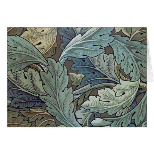 William Morris Acanthus Sage Blume Floral Botanic