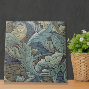 William Morris Acanthus Sage Blume Floral Botanic Fliese