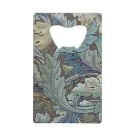 William Morris Acanthus Sage Blume Floral Botanic Geldbeutel Flaschenöffner