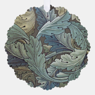 William Morris Acanthus Sage Blume Floral Botanic Ornament Karte