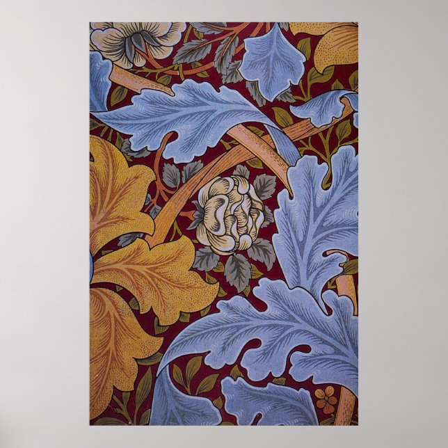 William Morris Acanthus St James Wallpaper Poster (Vorne)