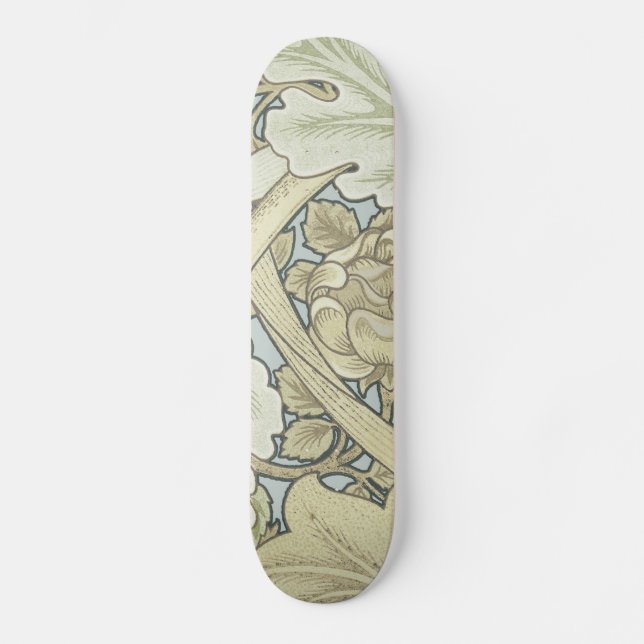 William Morris Acanthus St James Wallpaper Skateboard (Vorderseite)