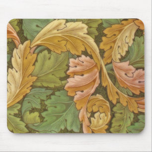 William Morris Acanthus Vintage Blumenmuster Mousepad