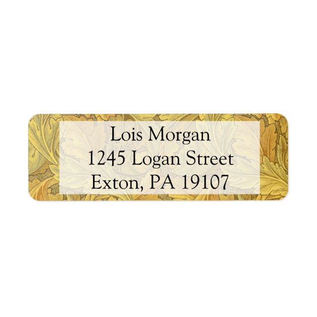 William Morris Acanthus Wallpaper (Vorne)