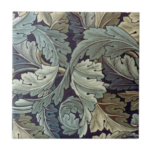 William Morris Acanthus Wallpaper Blätter Fliese