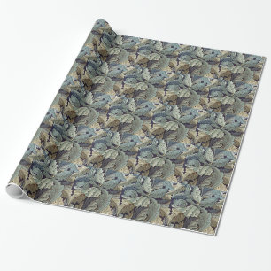 William Morris Acanthus Wallpaper Blätter Geschenkpapier
