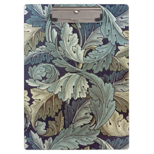 William Morris Acanthus Wallpaper Blätter Klemmbrett