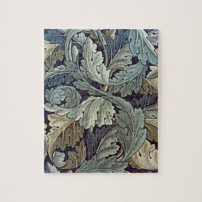 William Morris Acanthus Wallpaper Blätter Puzzle (Vertikal)