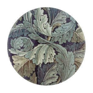 William Morris Acanthus Wallpaper Blätter Schneidebrett
