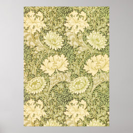William Morris Acanthus Wallpaper Design Poster