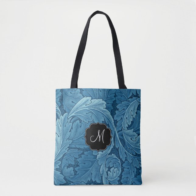 William Morris Akanthus mit Monogramm (Vorderseite)