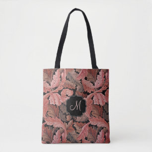 William Morris Akanthus-Rose mit Monogramm
