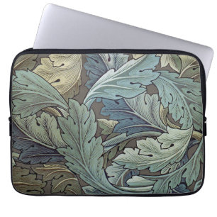 William Morris Akanthus Salbei-Blumen-Blumen Botan Laptopschutzhülle