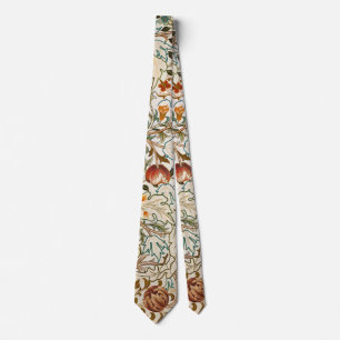 William Morris Akanthus Vintage-Blumenkunst Krawatte