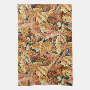 William Morris Akanthusblatt Herbstmuster Geschirrtuch