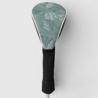 William Morris Akanthusblatt Teal Blau Muster Golf Headcover