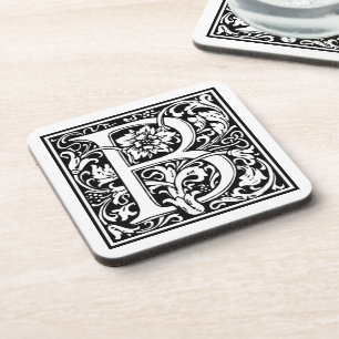 William Morris Alphabet “B” Getränkeuntersetzer