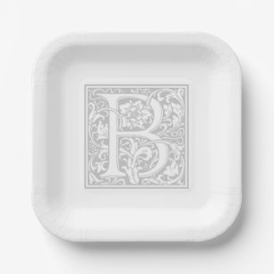 William Morris Alphabet „B“ Pappteller