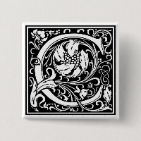 William Morris Alphabet "C"